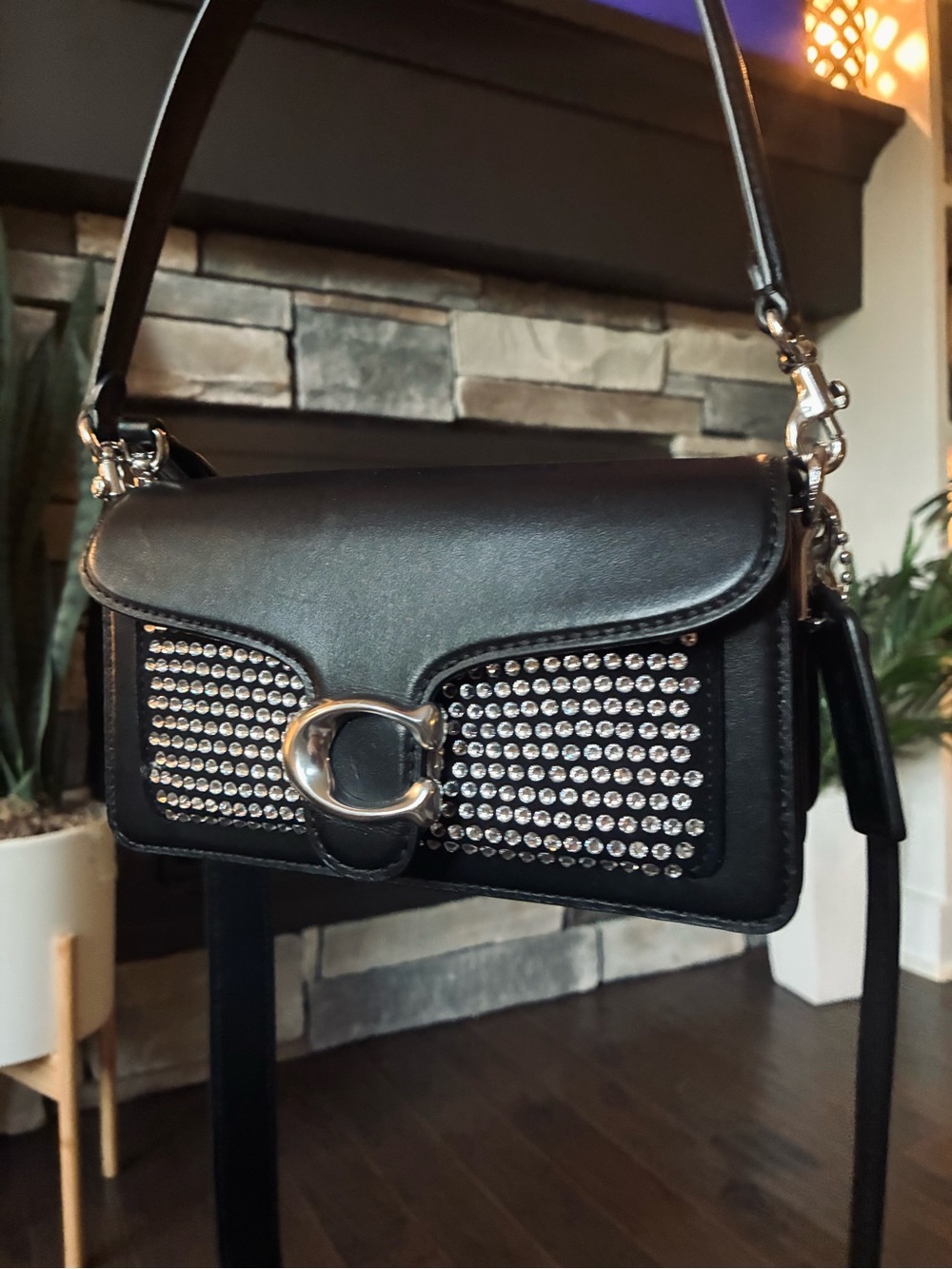 Coach Tabby Shoulder Bag 20
With Crystals, Leather / Suede, CX216